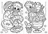 Kawaii Coloring Pages Printable Cat Color Getcolorings sketch template
