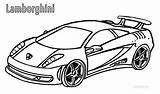 Lamborghini Coloring Pages Printable Template sketch template