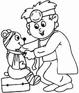 Coloring Pages Medical Getcolorings Kids Printable Doctor sketch template