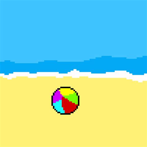 Pixilart Beach Ball By Soupchamp