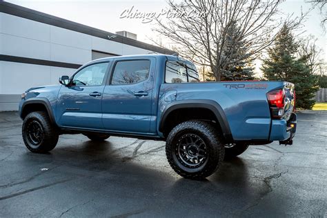toyota tacoma trd  road  lifted  upgraded tires