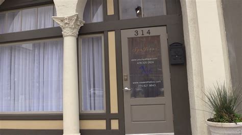 spa opens  downtown macon ceo  customers  relax nbc