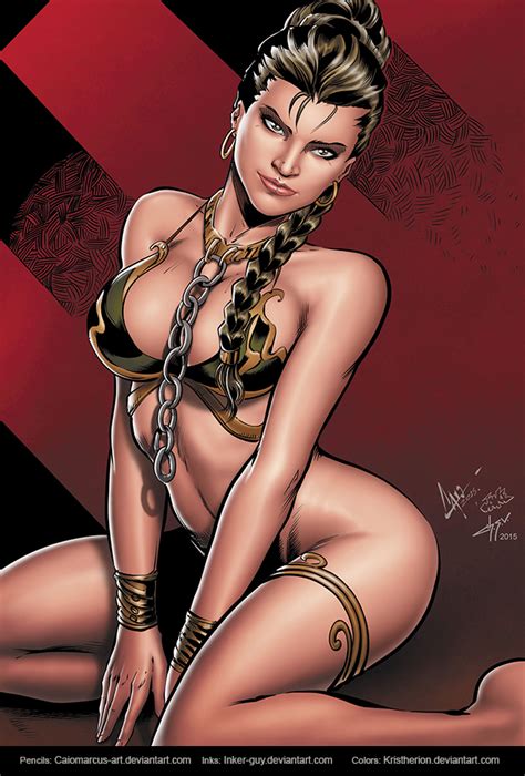 Slave Leia By Caio And Jake By Kristherion On Deviantart