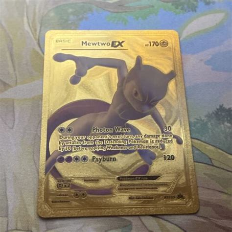 mewtwo    destinies gold foil pokemon card hp  values mavin