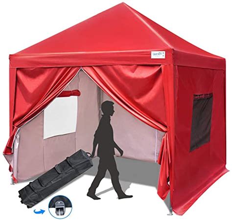 amazonsmile quictent privacy  ez pop  canopy tent enclosed instant canopy shelter