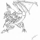 Tyranid Flying Warrior Deviantart Drawings sketch template