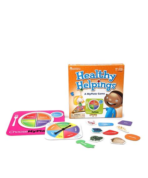 learning resources® myplate healthy helpings game in 2022 learning