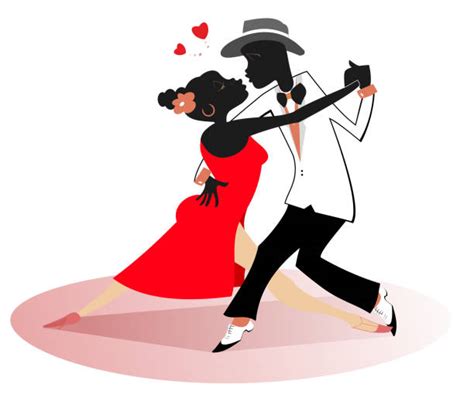 african american couple dancing illustrations royalty free vector