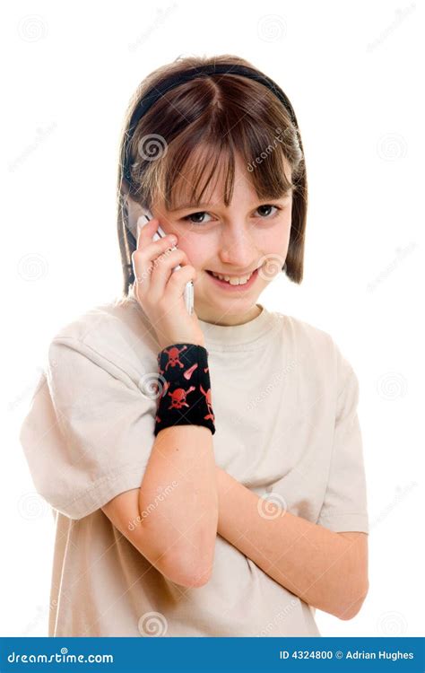 girl  cellphone  stock photo image  chat cellphone