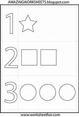 Preschool Numbers Worksheets Printable Learning Number Year Old Worksheet Olds Activities Printables Math Coloring Pages Toddler Kindergarten Color Fun Cruz sketch template