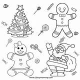 Gingerbread Classymommy sketch template