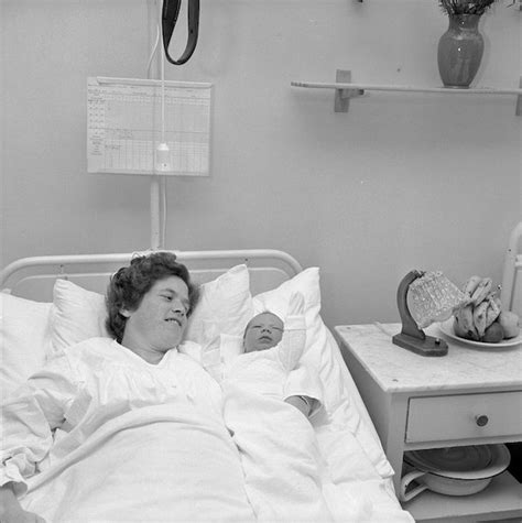 these 25 vintage maternity ward photos prove that motherhood is timeless