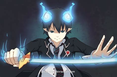 Blue Exorcist By ~nhe1 On Deviantart With Images Blue Exorcist