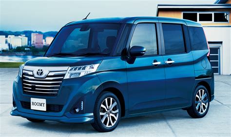 toyota roomy  tank minivans launched  japan image