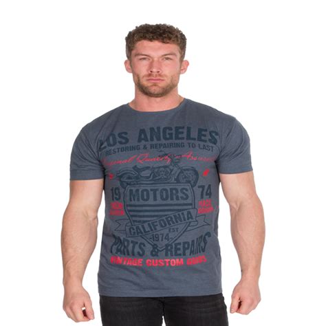 Men T Shirt Big Tall Cotton Rich Photo Print Plus Size Casual Shirts
