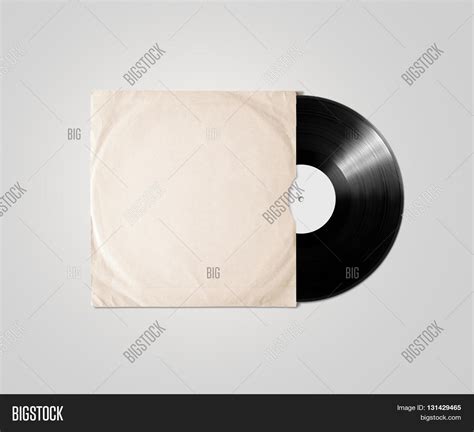 blank vinyl album image photo  trial bigstock