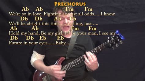 Perfect Ed Sheeran Guitar Cover Lesson In Ab With Chords