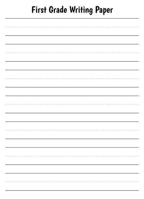 notebook paper template ms word