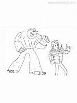 Smallfoot Xcolorings sketch template