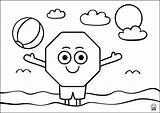 Shapes Amaxkids Coloringpages Freebies Octogon sketch template