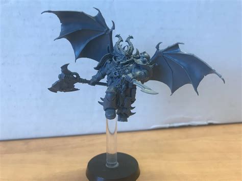 Gw Warhammer 40k Chaos Space Marine Jump Pack Lord Sorcerer Converted