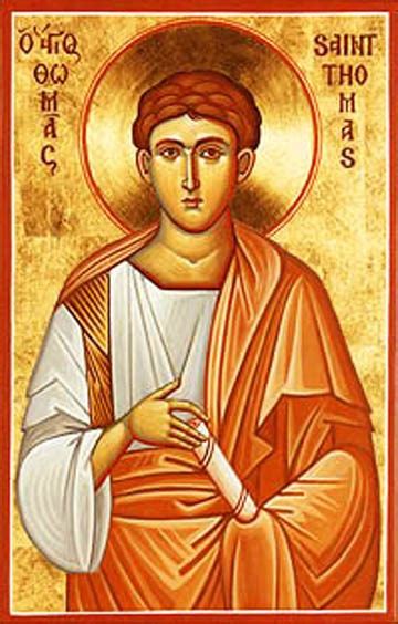st thomas  apostle thomas  apostle byzantine icons orthodox icons
