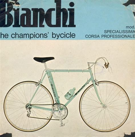 bianchi bicycle catalog  velo vintage cycling apparels  accessories bianchi bicycle