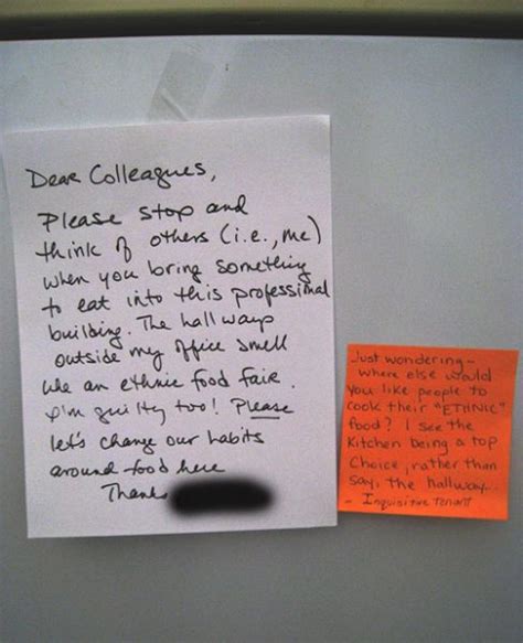 Hilarious Passive Aggressive Office Notes 38 Pics