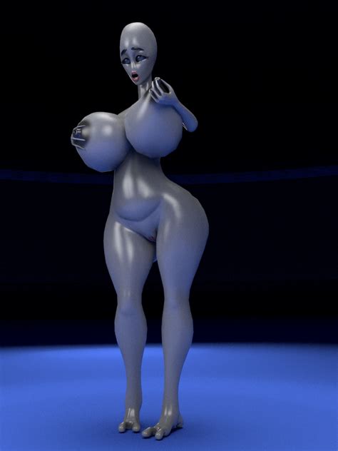 Rule 34 3d Alien Breasts Female Huge Breasts Large