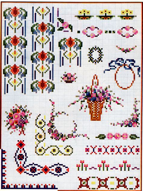 cross stitch patterns archives vintage crafts