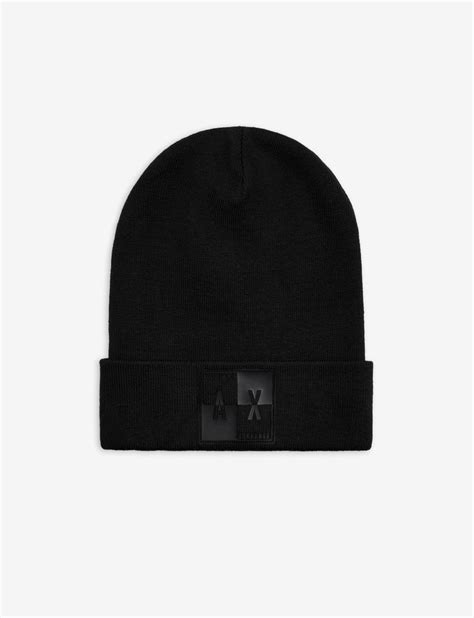Armani Exchange Knit Beanie, Hat for Men | A|X Online Store