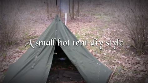 a small hot tent diy style youtube