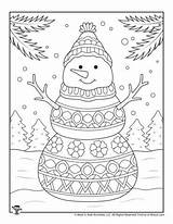 Winter Printables Woojr Snowflake sketch template