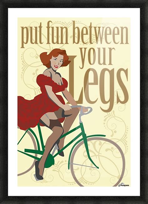 put fun   legs vintage poster