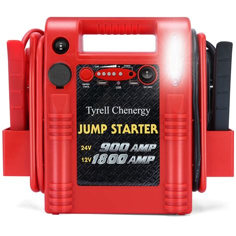 buy car battery jump starter flyauto  amp   heavy duty jump box works  truck