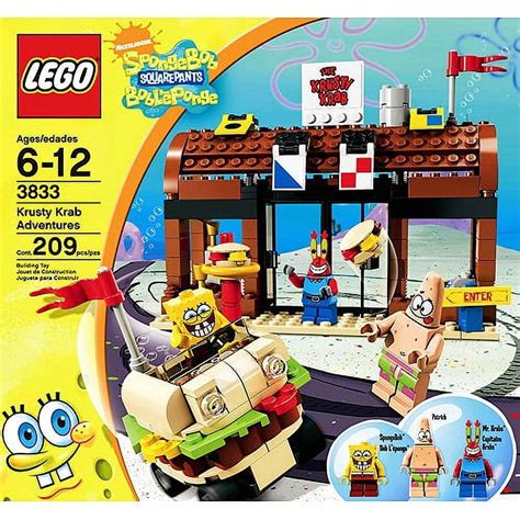 lego spongebob squarepants krusty krab adventures walmartcom