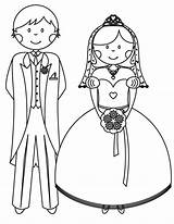 Mariage Activités Bruidspaar sketch template