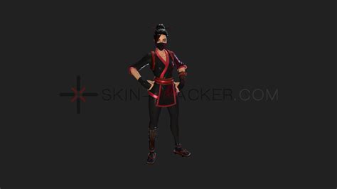 Fortnite Red Jade 3d Model By Skin Tracker Stairwave [5e6e57b