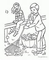 Coloring Kids Colouring Pages Park Cleaning Boy Girl Print Pdf sketch template