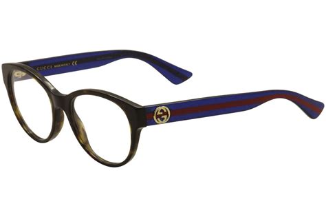 gucci women s eyeglasses gg0039o gg 0039o full rim optical frame