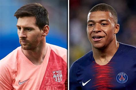 Lionel Messi Barcelona Eyeing Kylian Mbappe In Order To Avoid