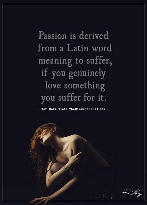 passion is derived from a latin word meaning to suffer