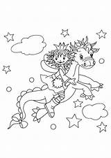Lillifee Prinzessin Einhorn Malvorlagen Pferd Drachen Angry Hier sketch template