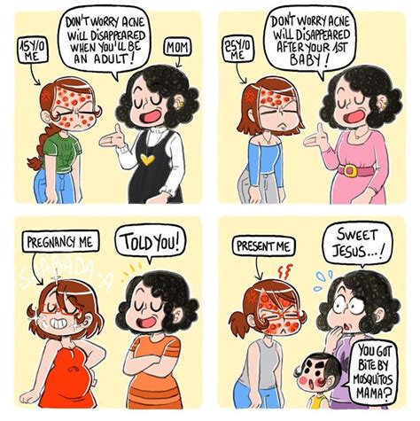 10 funny but honest comics about mother and daughter