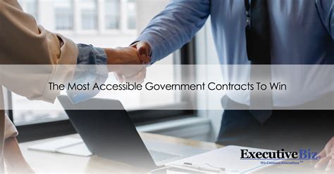 accessible government contracts  win executivebiz