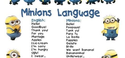 minion language planetminion minions language minions language