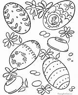 Jajka Wielkanoc Osterei Lots Kolorowanki Decorated Mewarna Paskah Dzieci Bunny Iklan sketch template
