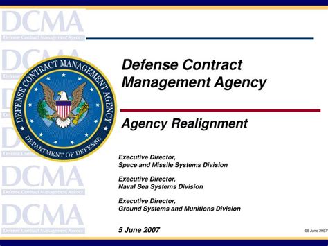 Ppt Defense Contract Management Agency Powerpoint Presentation Free
