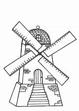 Windmolen Windmill Windmolens Windmills Ausmalbilder Malvorlage Designlooter Stimmen Kalender Erstellen sketch template