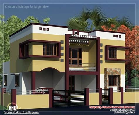 tamilnadu style minimalist  sq feet house design kerala house design